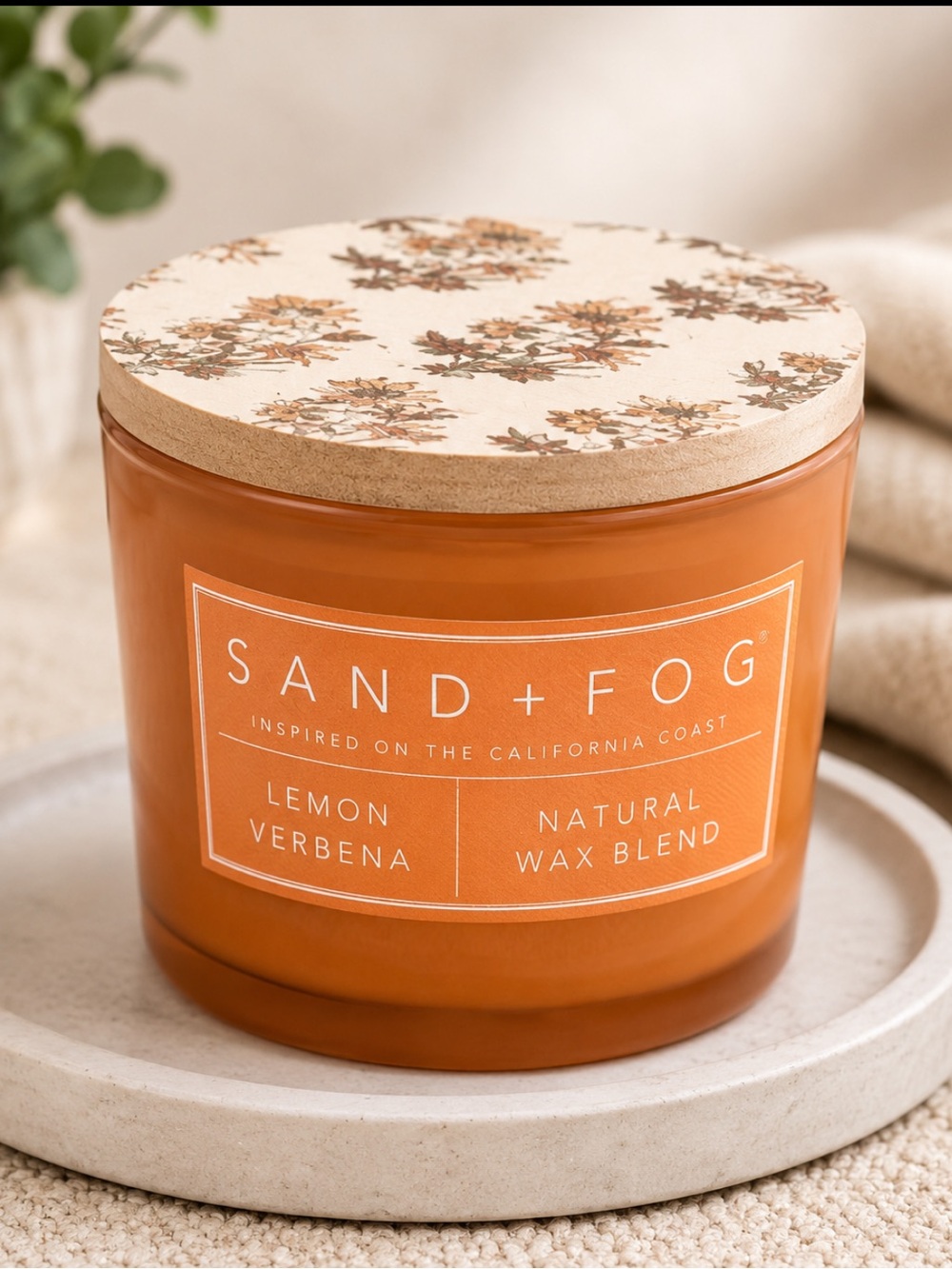 Sand + Fog Lemon Verbena Candle